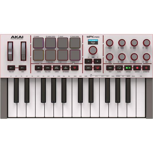 Akai Professional MPK Mini 4 Midi Controller - White