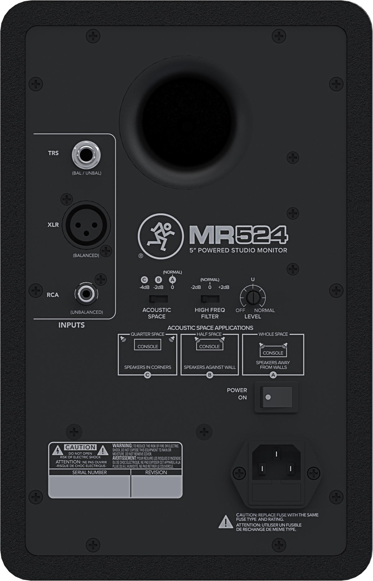 Mackie MR524 5” Powered Studio Monitor