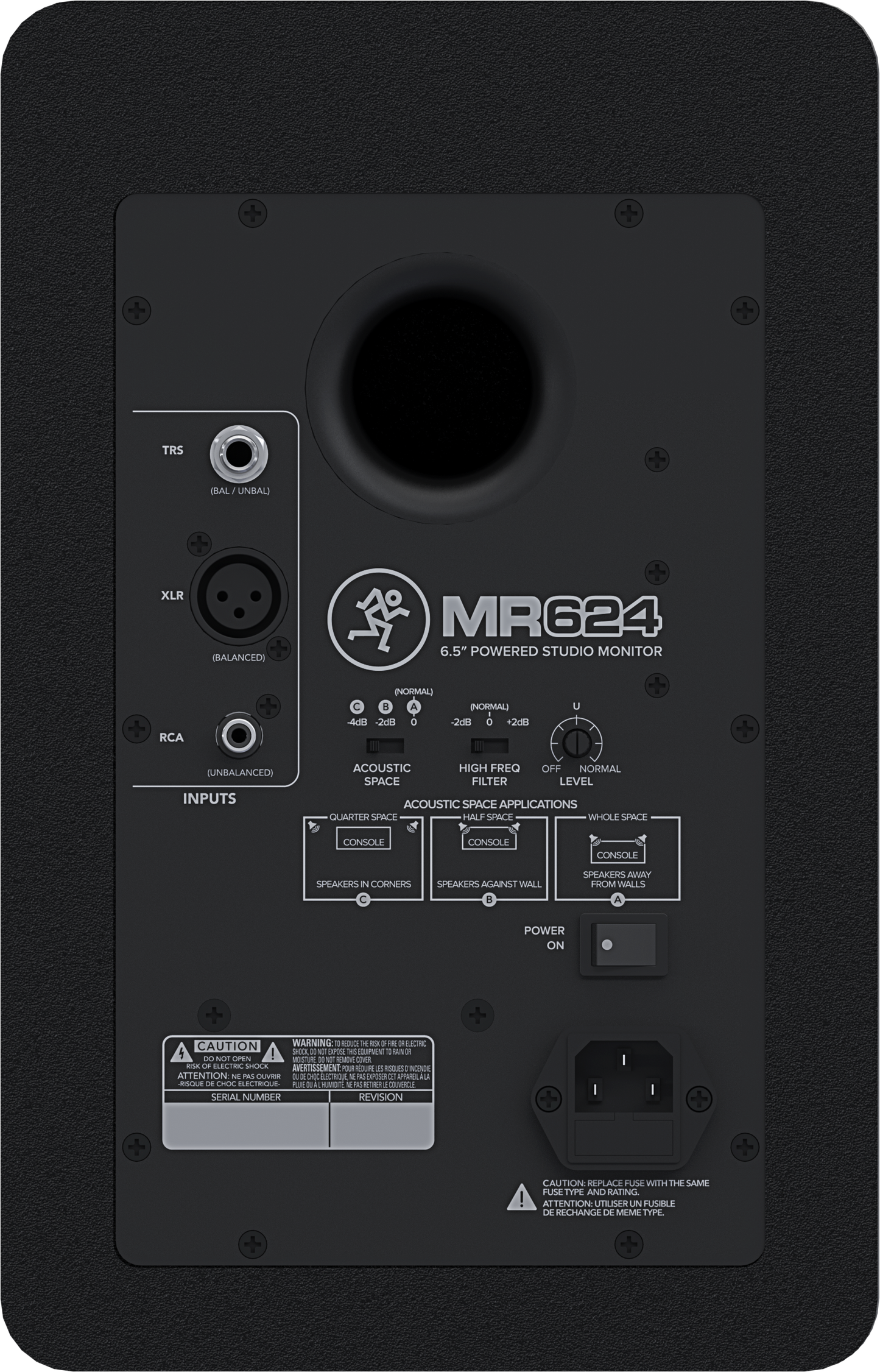Mackie MR624 6.5” Powered Studio Monitor