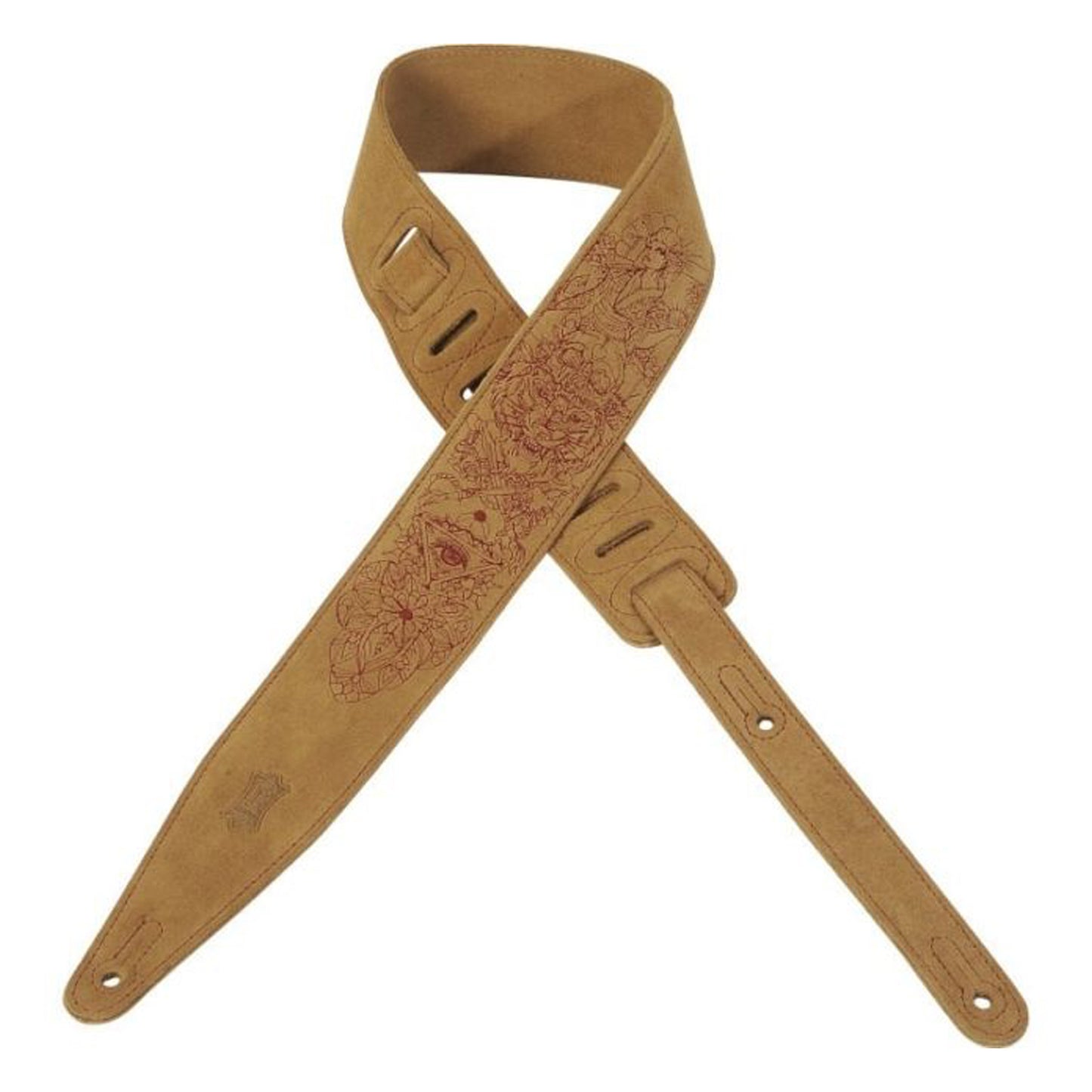 Levy's Leathers Ms317e-002 Suede Guitar Strap