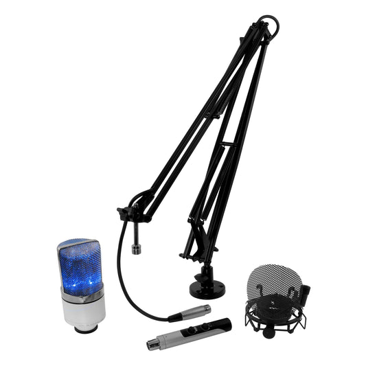 MXL OverStream USB Gaming & Podcasting Bundle with 990 Blizzard and MicMate Pro