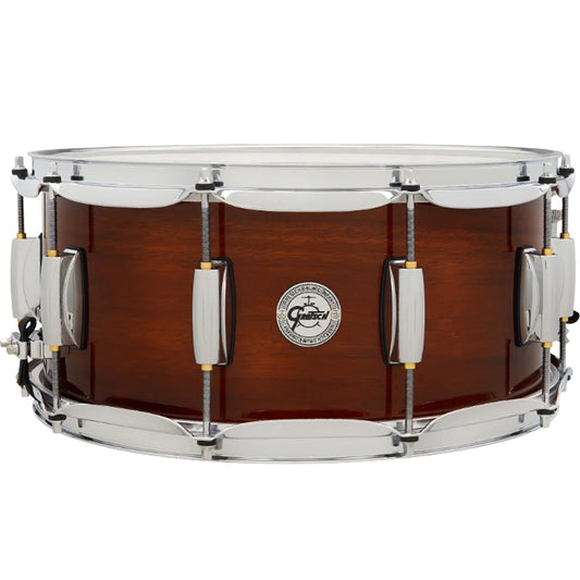 Gretsch Full Range 6.5x14 Maple Mahogany Snare Drum - Gloss Natural