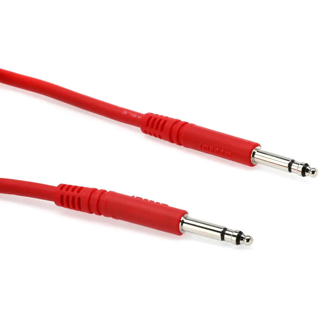 Mogami 12” TT Patch Cables - Red