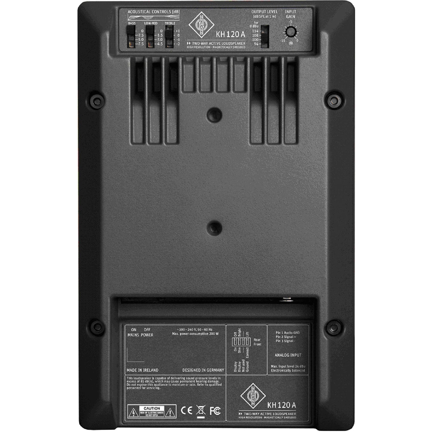 Neumann KH 120-A G US 5.25” Biamplified Studio Monitor