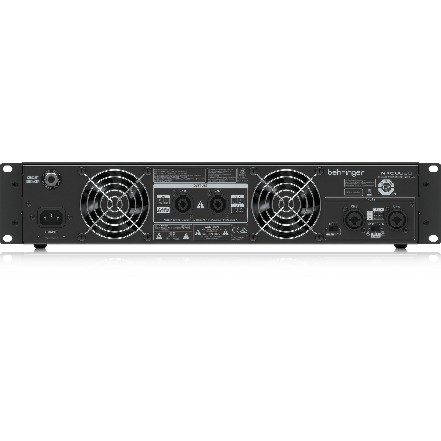 Behringer NX6000 Power Amplifier