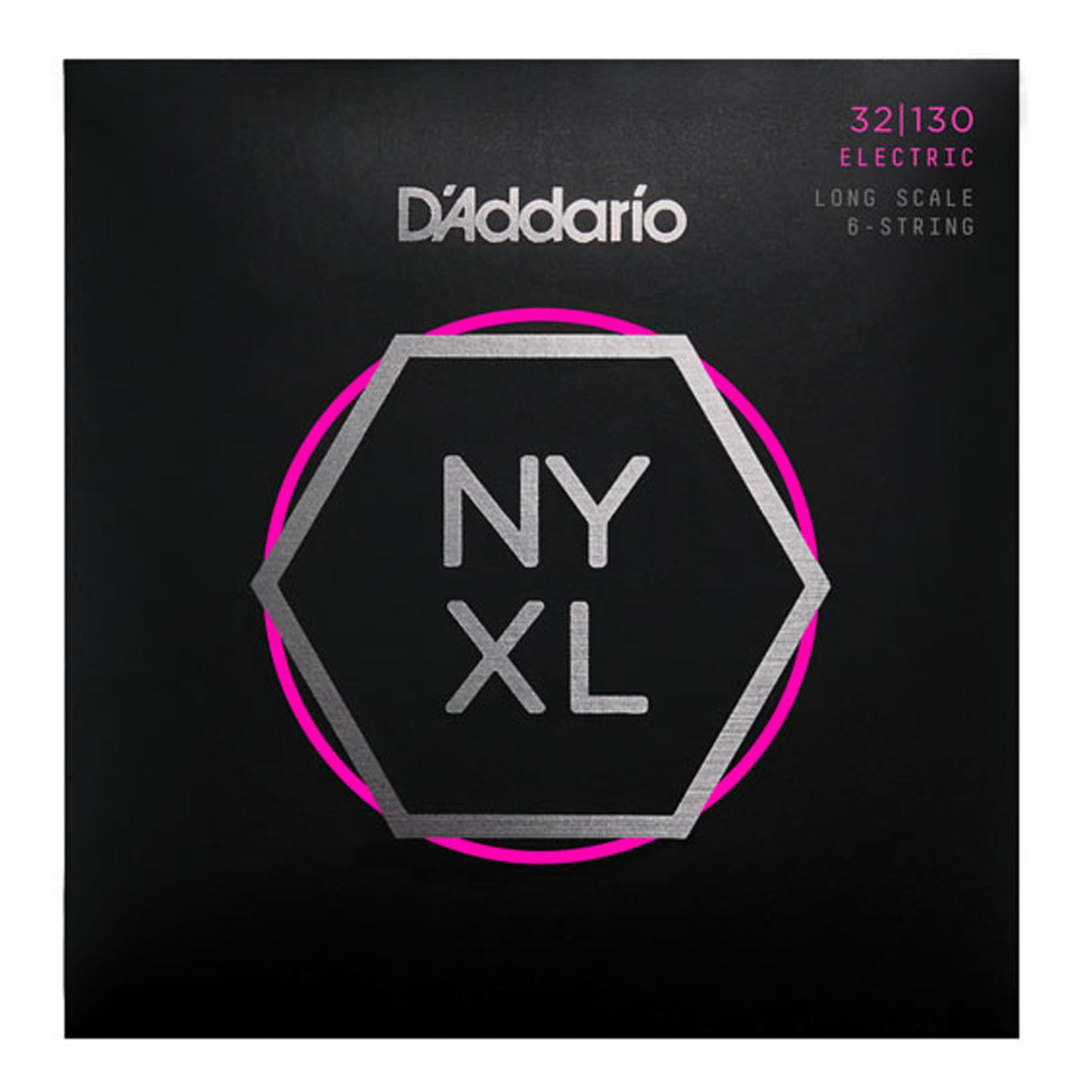 D'addario NYXL32130 Gauge 6-String Long Scale Electric Bass Strings