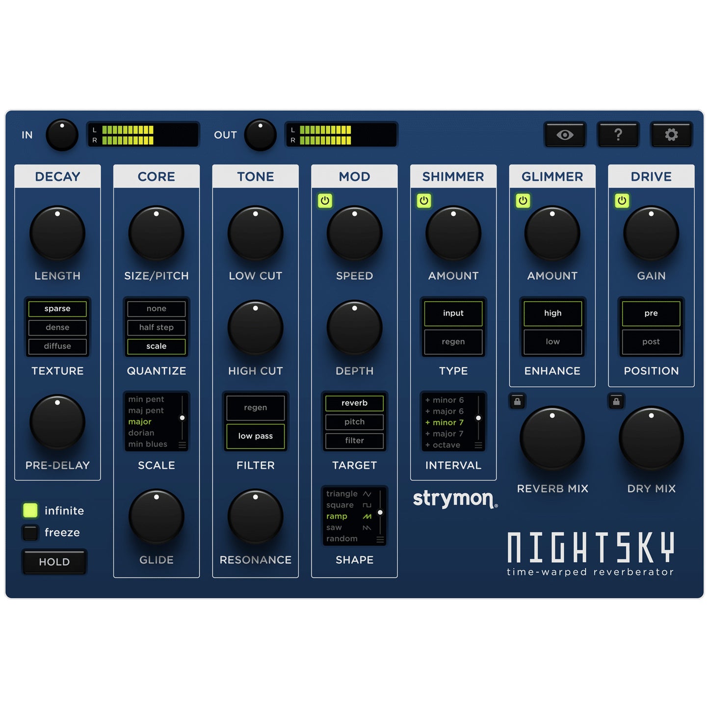 Strymon NightSky Reverb Plug-in