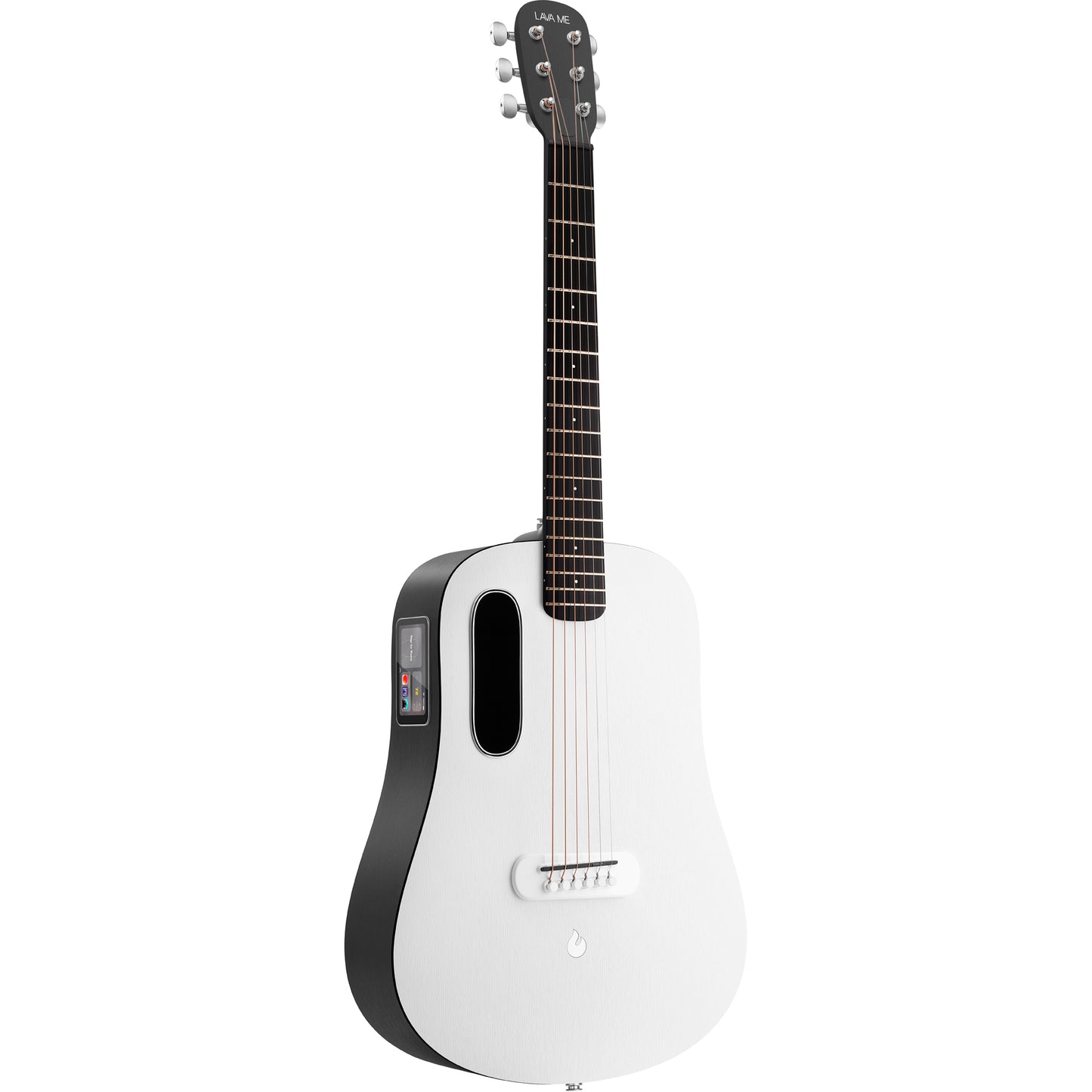 Lava Music ME Play 36” Acoustic Electric Guitar - Nightfall / Frost White