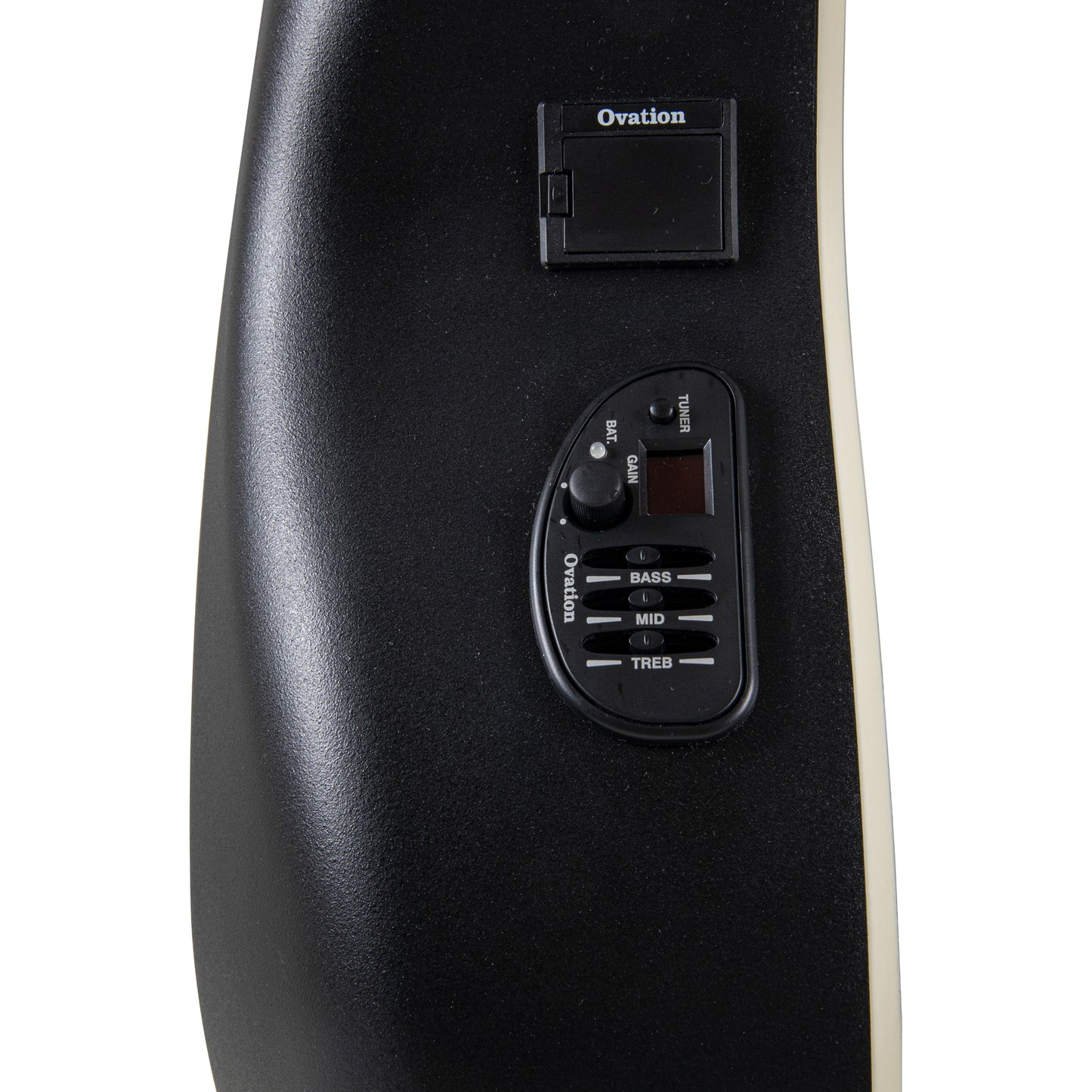 Ovation Celebrity Deluxe Acoustic Electric Guitar - Vintage Peach Burst Satin