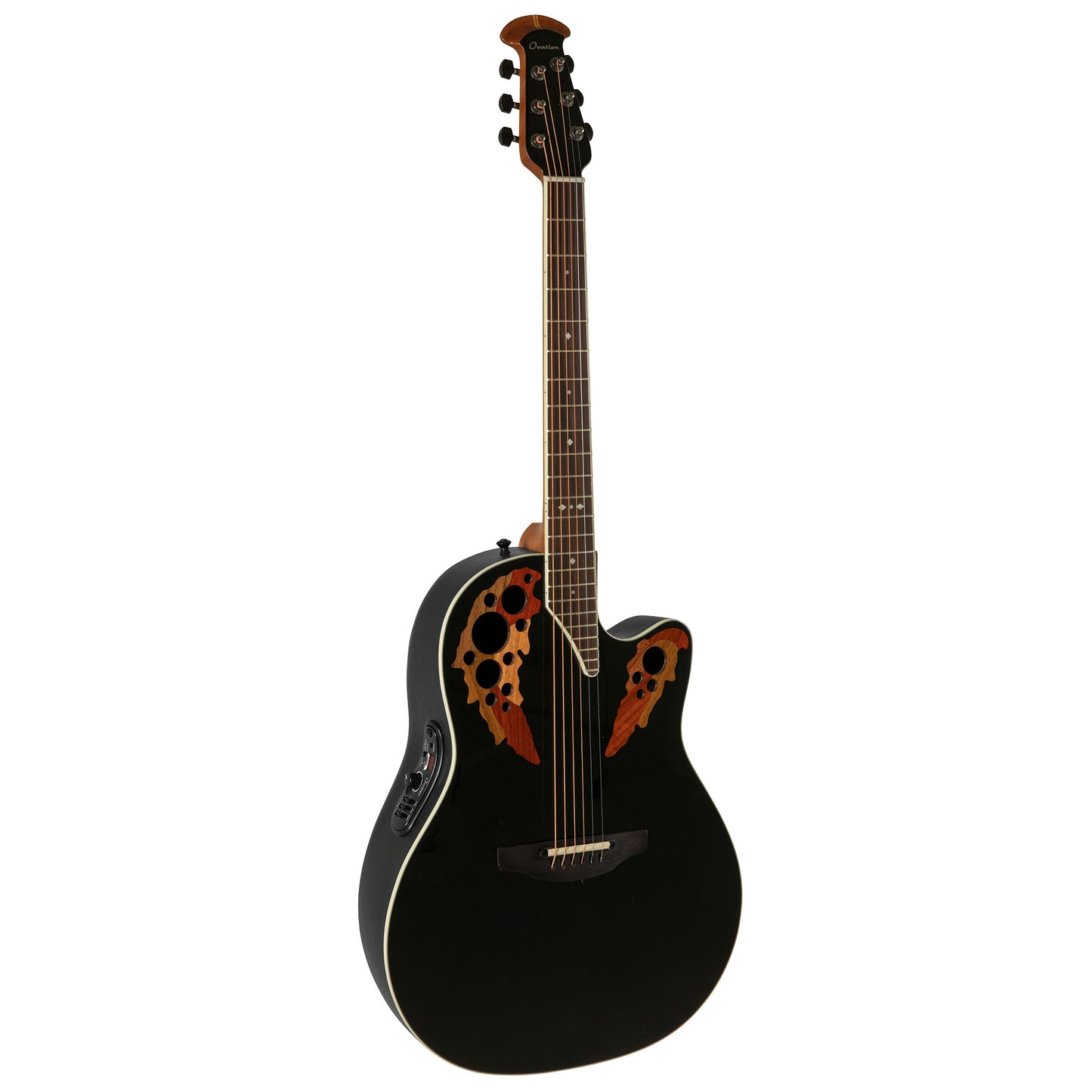 Ovation Pro Series Standard Elite Acoustic Electric Guitar - Black