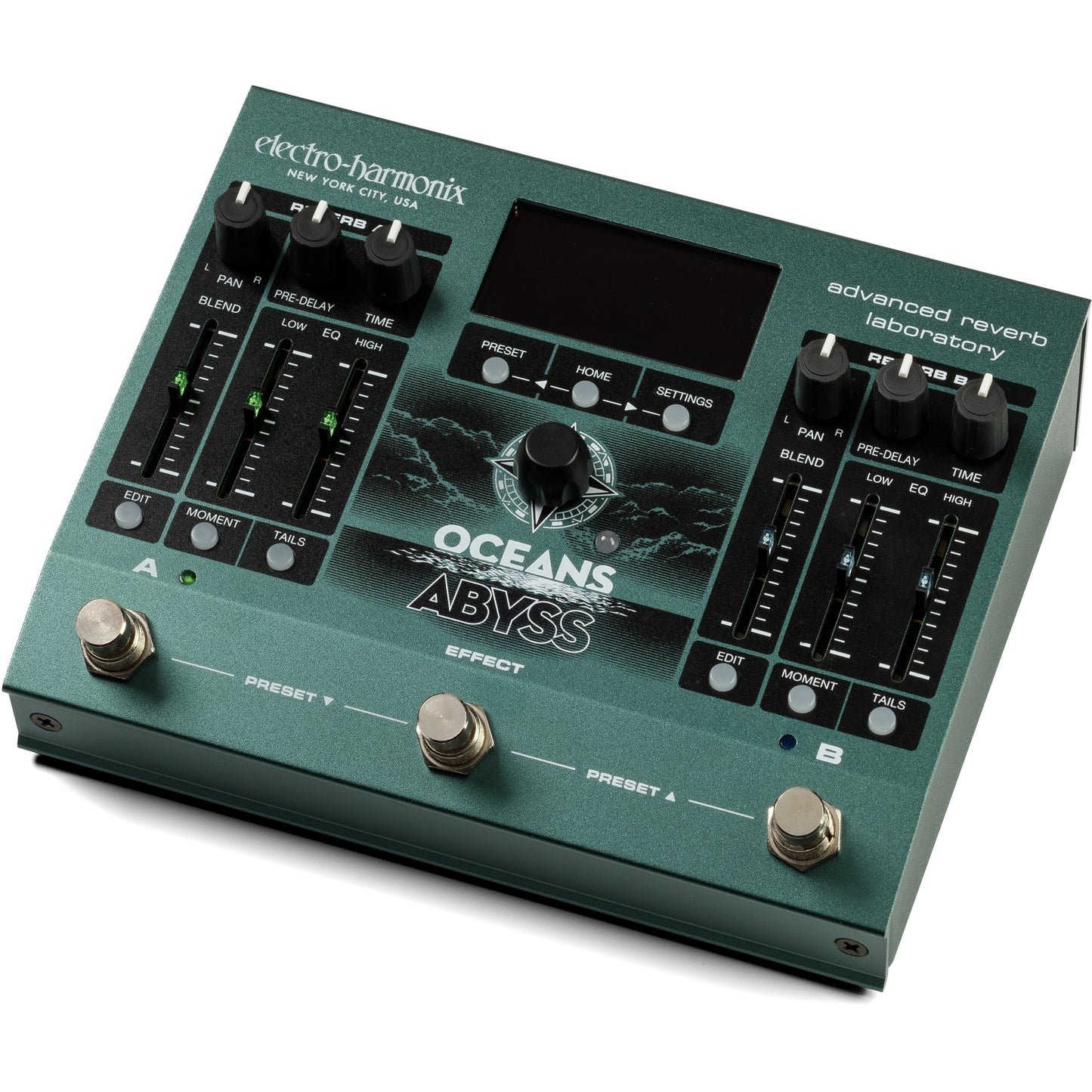 Electro Harmonix OCEANS ABYSS Advanced Reverb Laboratory