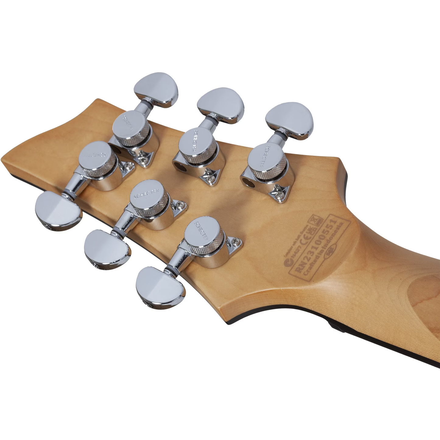 Schecter Omen Extreme-II Quilted Maple Top Electric Guitar - Gold Rush