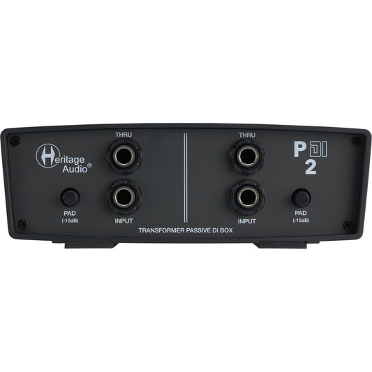 Heritage Audio P DI Two - Passive Dual-Channel DI Box