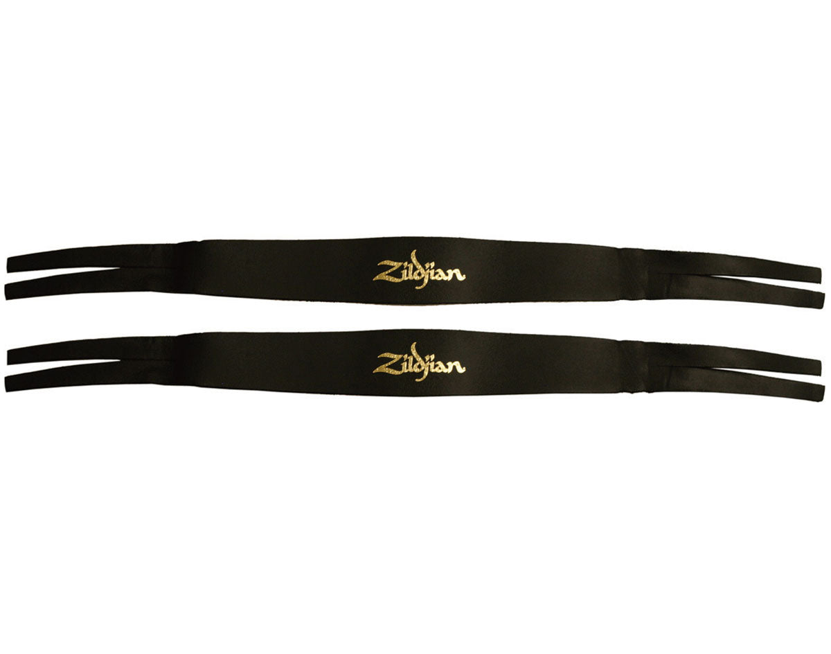 Zildjian P0750 Zildjian Cymbal Leather Straps - Black