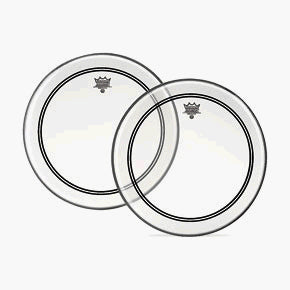 Remo P30312C2 12-Inch Clear Powerstroke 3 Drumhead - Clear Dot On Top