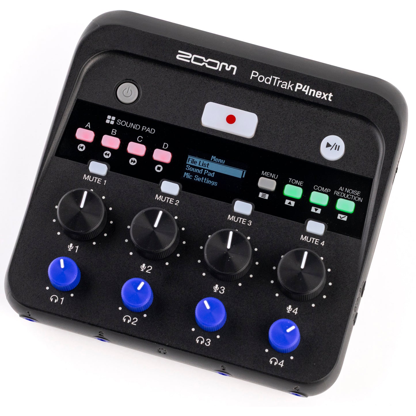 Zoom PodTrak P4next Podcast Recorder