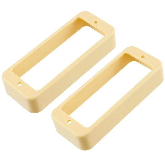 All Parts Mini Humbucking Pickup Ring Set - Cream