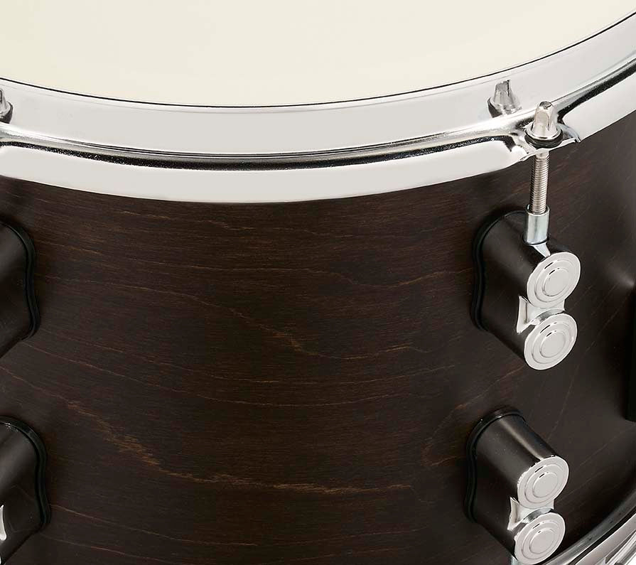 PDP 8x12 Limited Edition Dry Maple Snare - Dark Walnut