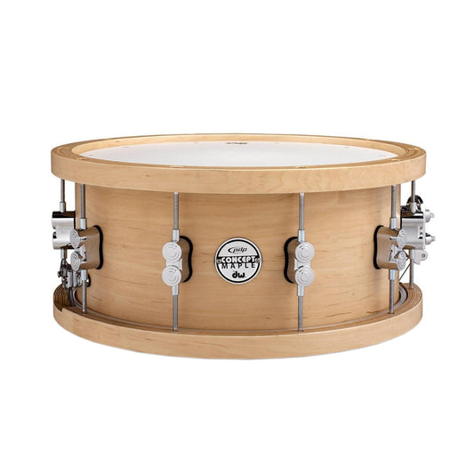PDP 20-Ply Maple Snare with Wood Hoops and Chrome Hardware 14x5.5"