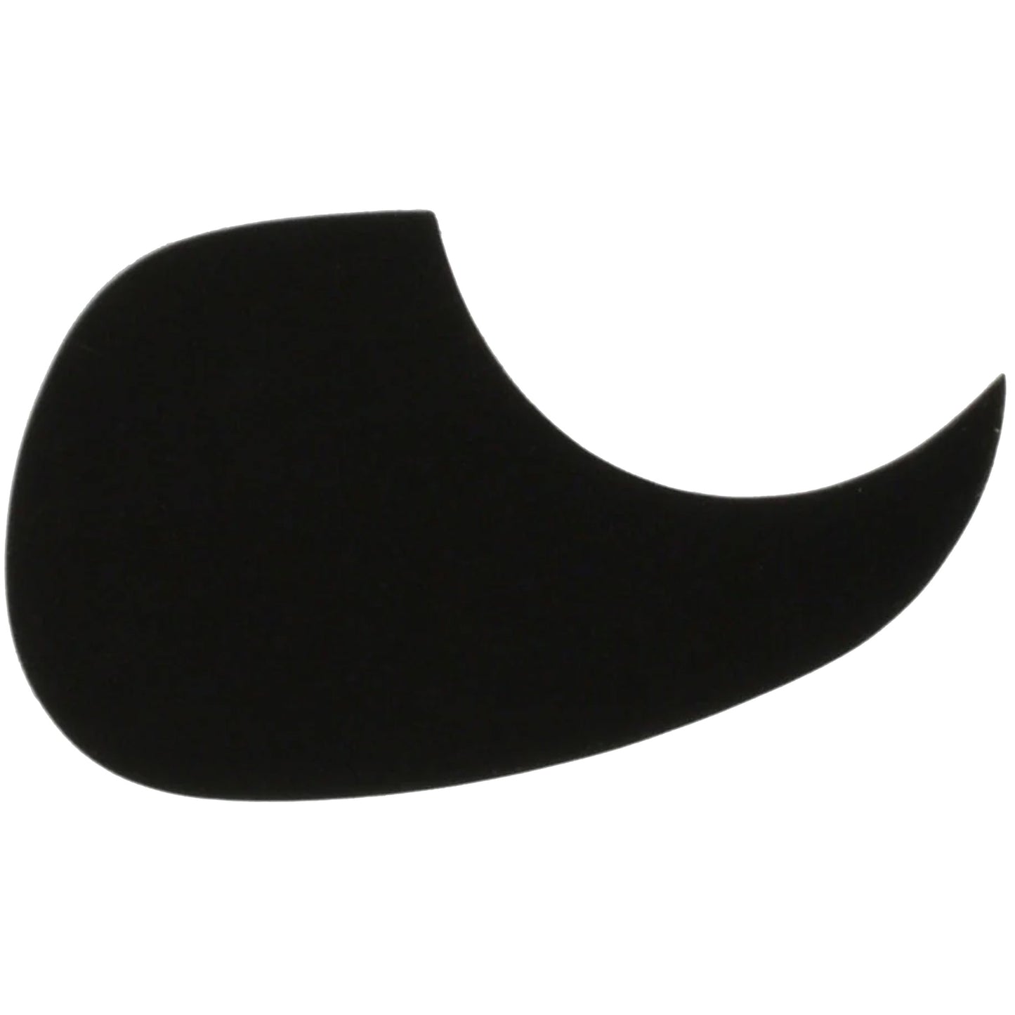 All Parts Thin Acoustic Pickguard with Adhesive Backing - Black