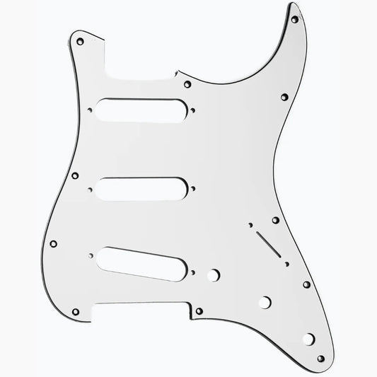 All Parts 11 Hole Pickguard for Stratocaster - White