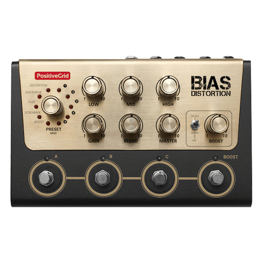 Positive Grid BIAS Distortion Pro - Tone Matching Distortion Pedal