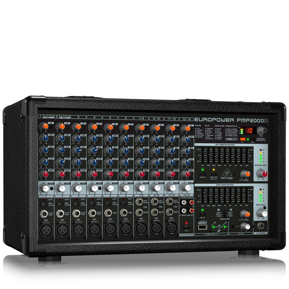 Behringer PMP2000D - 2000W 14-Channel Powered Mixer