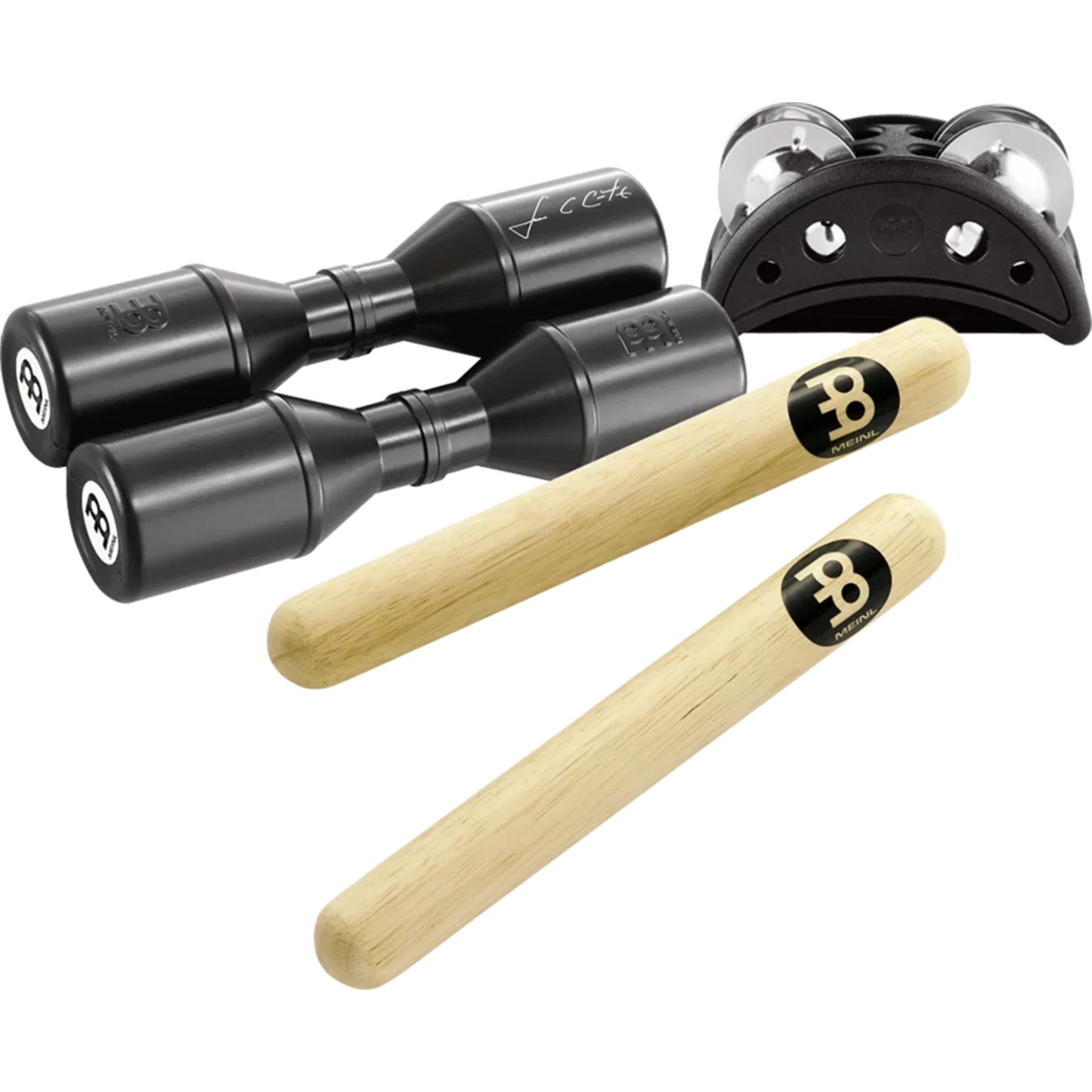 Meinl Perc Pack, Shaker, Foot Tambourine, Claves - PP-1