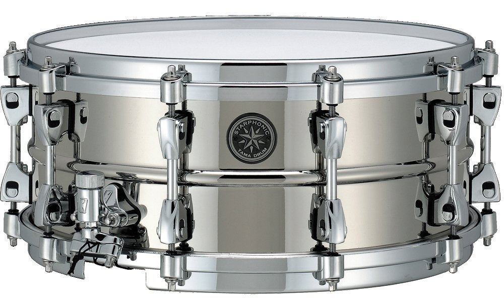 Tama Starphonic Snare Drum Nickel Plated Brass 6x14