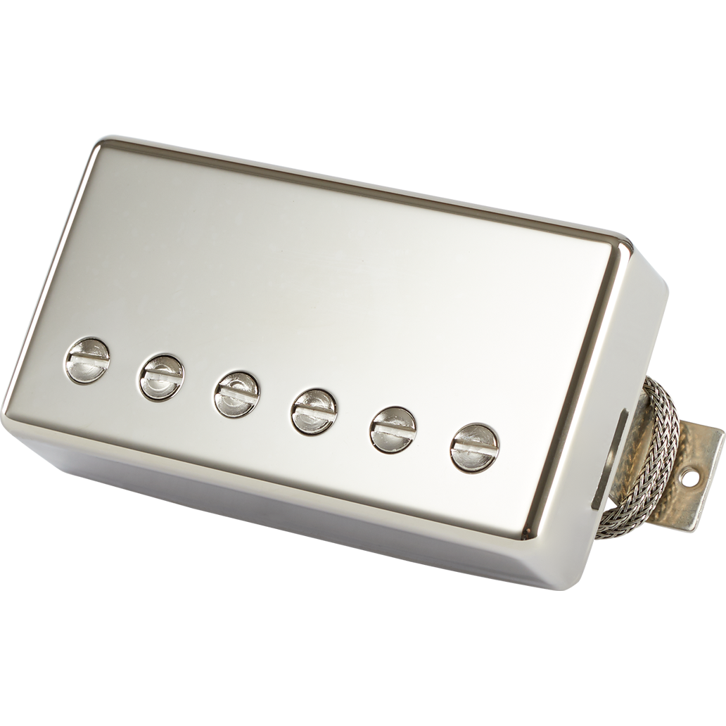 Gibson Burstbucker Type 2 Pickup (Double Black, Nickel Cover, 2-Conductor, Unpotted, Alnico 2, 8.4K)