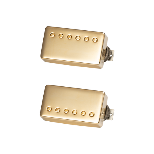 Gibson Custombucker Humbucker Pickup Matched Set in Gold