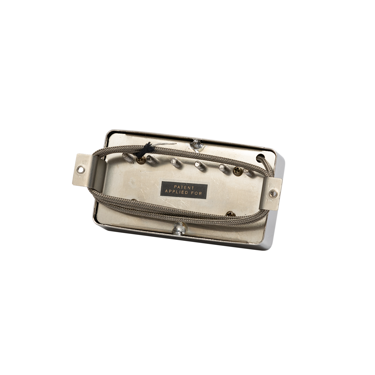 Custombucker (Double Black, True Historic Nickel Cover, 2-Conductor, Unpotted, Alnico 3, 8K)