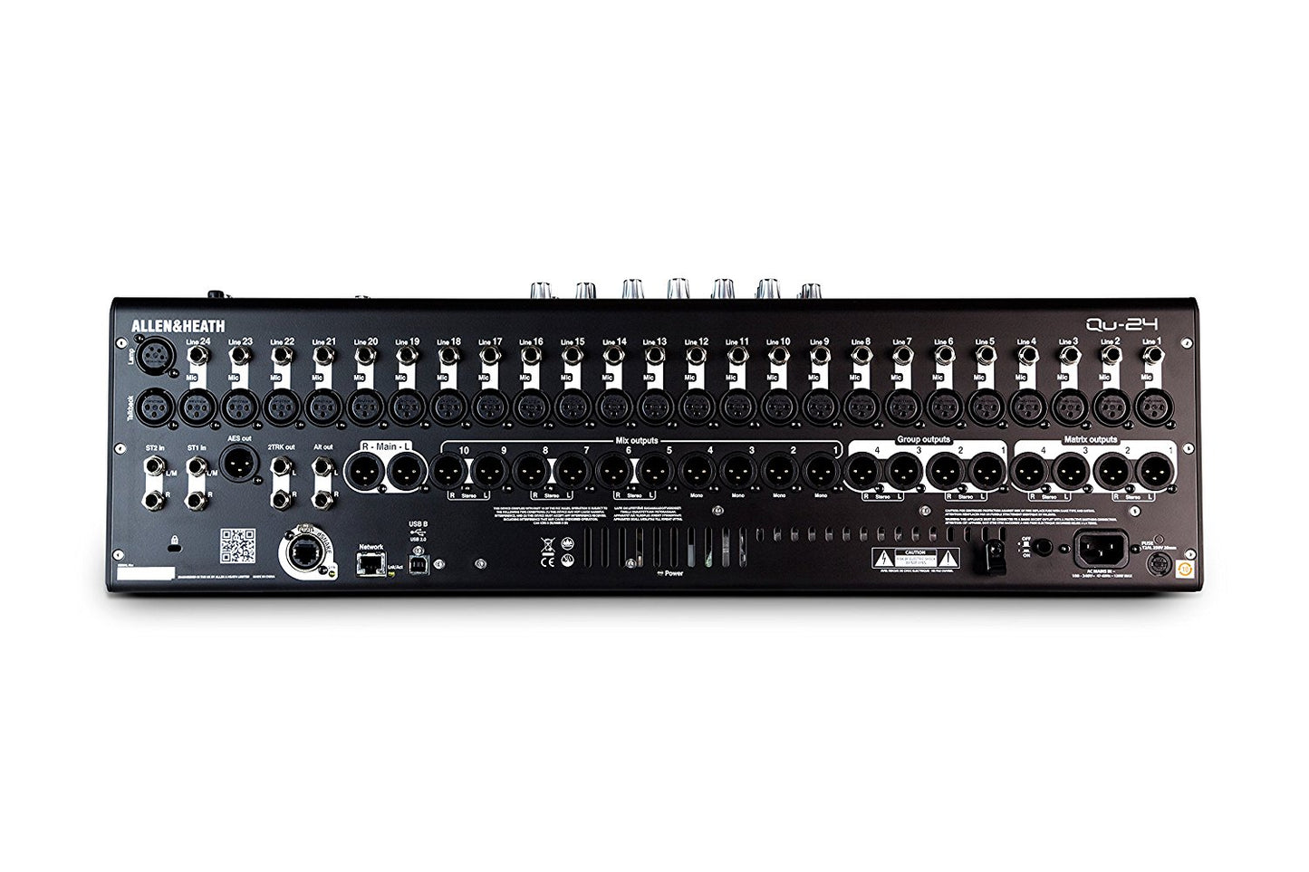 Allen & Heath QU-24C Chrome Edition Digital Mixer (QU-24C)