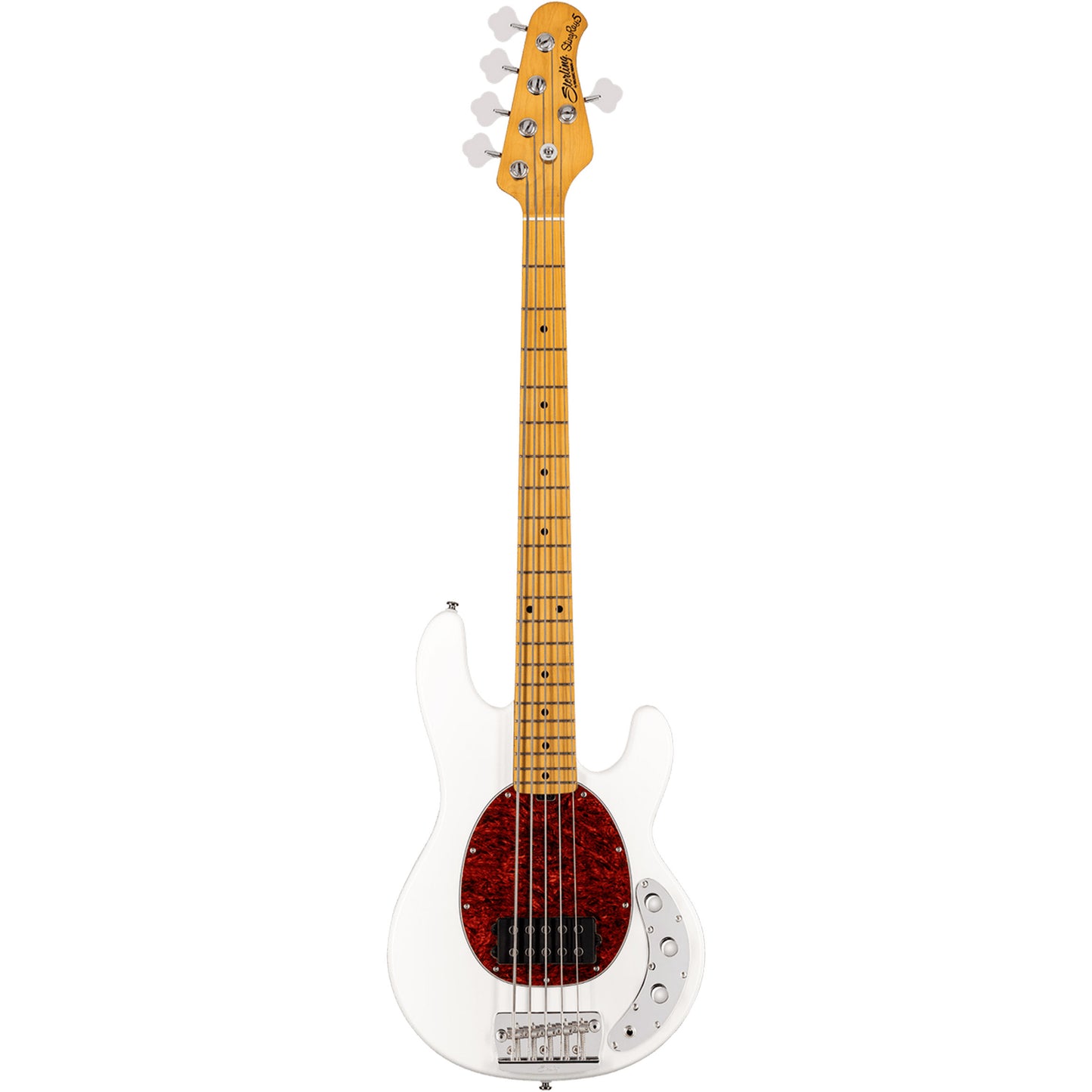 Sterling By Music Man StingRay Classic RAY25CA Bass Guitar - Olympic White