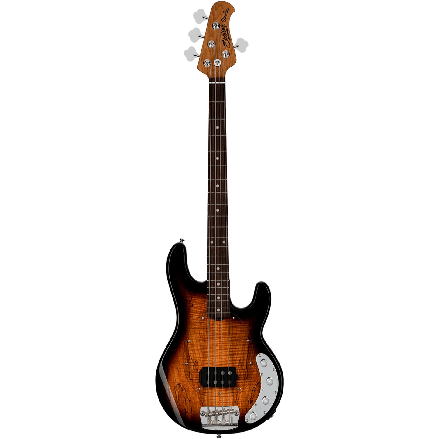 Sterling By Music Man StingRay RAY34 Bass Guitar - 3-tone Sunburst