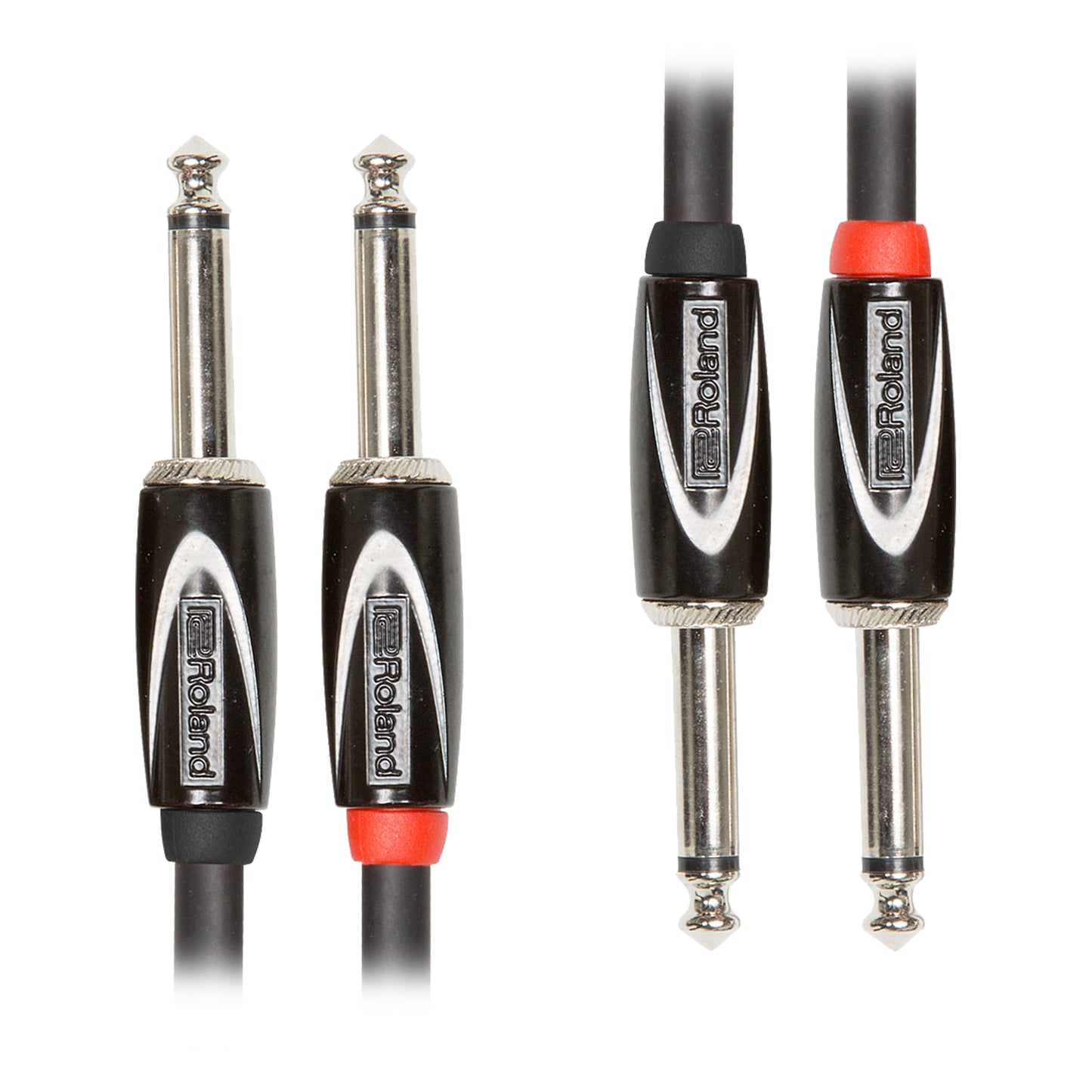 Roland RCC-3-2814 3ft Interconnect Dual 1/4"" to 1/4"" Cable