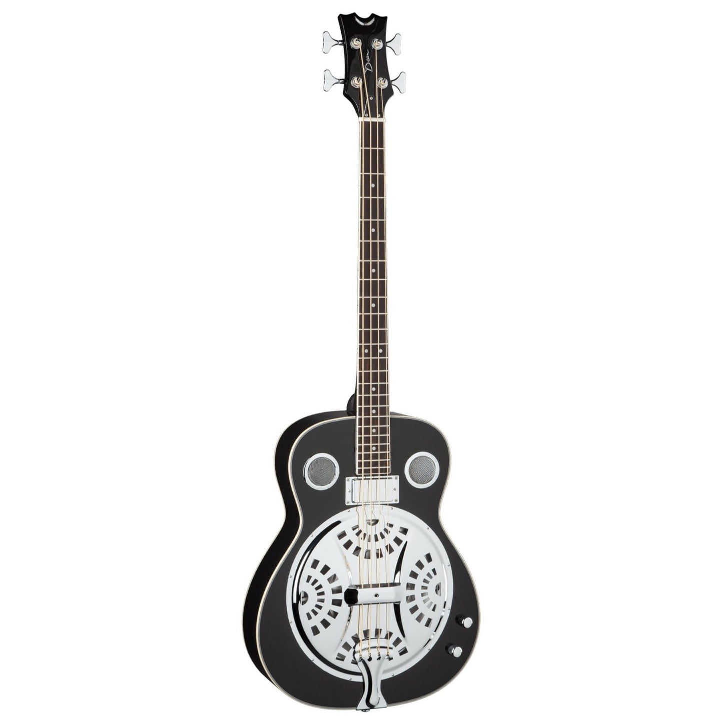 Dean Guitars Resonator Bass Acoustic Electric in Black