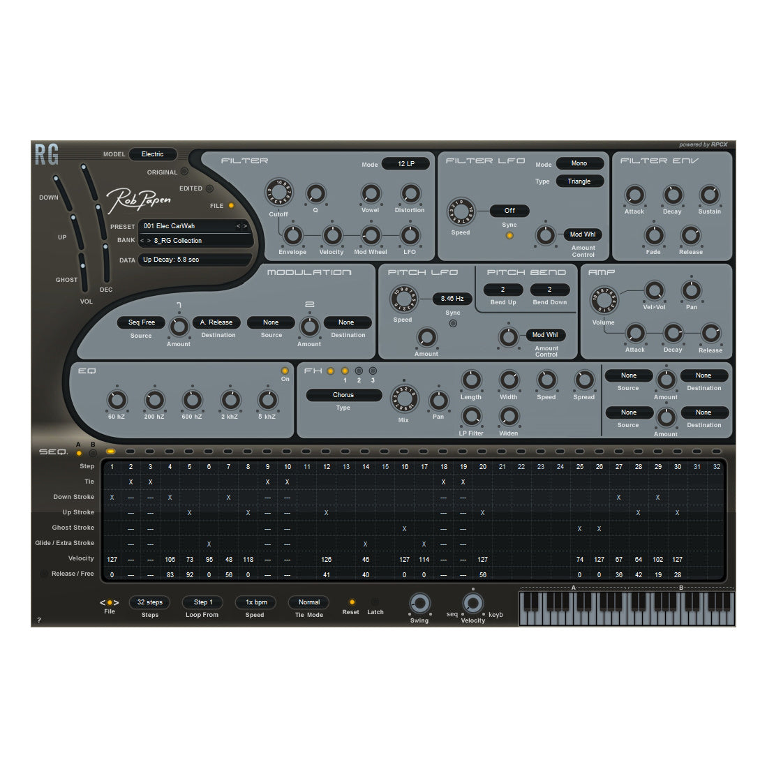 Rob Papen RG Rhythm Guitar