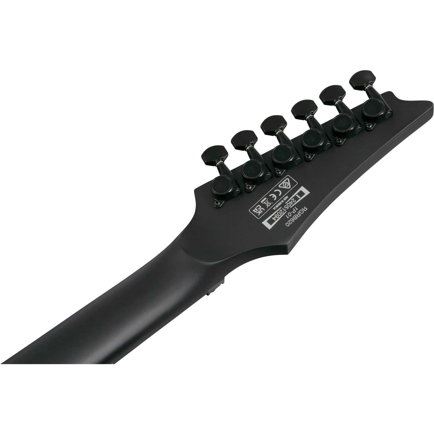 Ibanez RGRB620 RG Iron Label 6-String Electric Guitar - Black