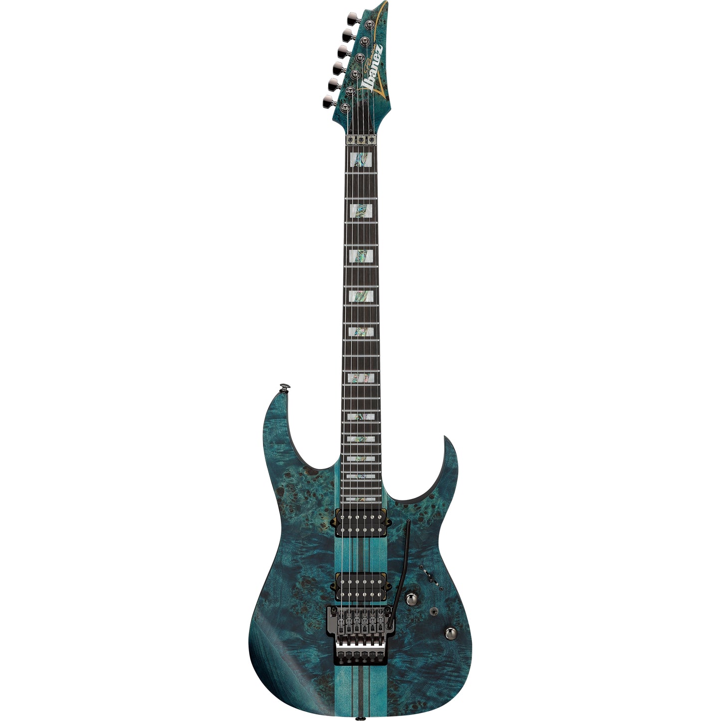Ibanez RGT1220PBK RG Premium 6-String Electric Guitar - Cosmic Blue Low Gloss