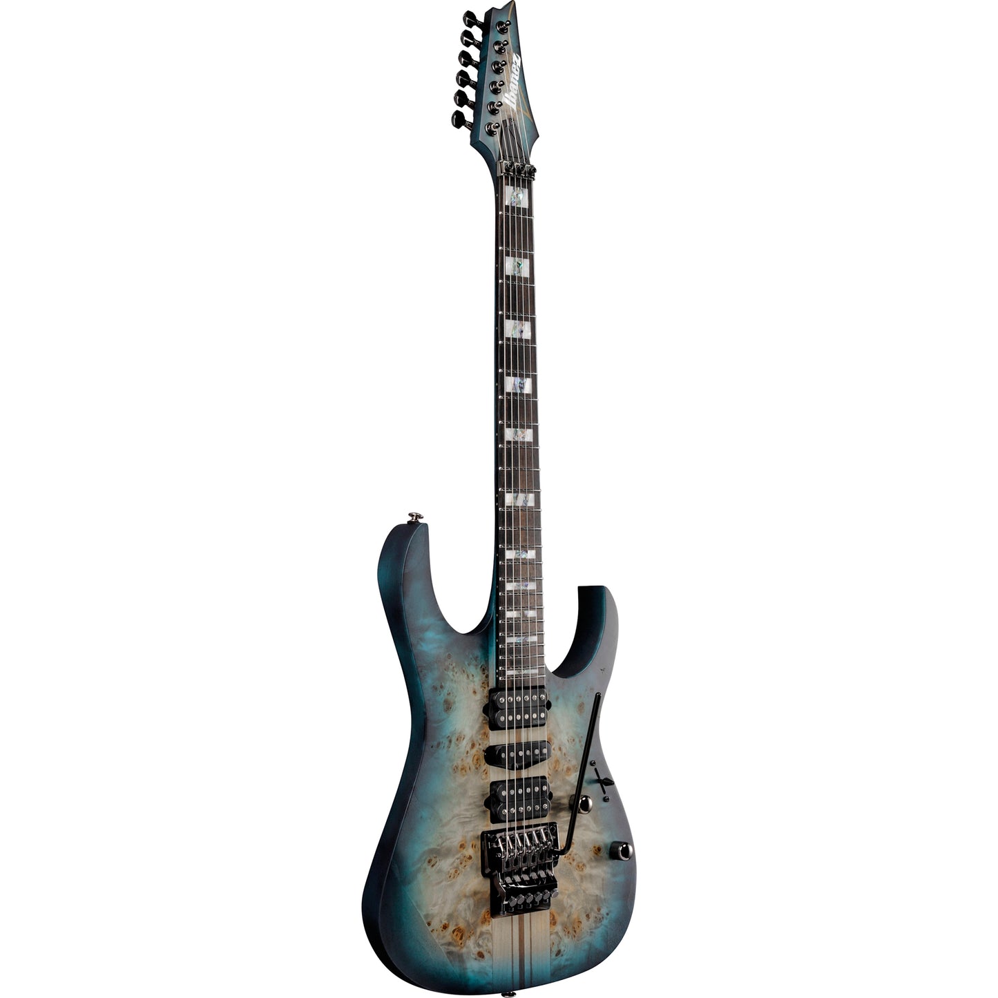 Ibanez RG Premium 6 String Electric Guitar - Cosmic Blue Starburst Flat