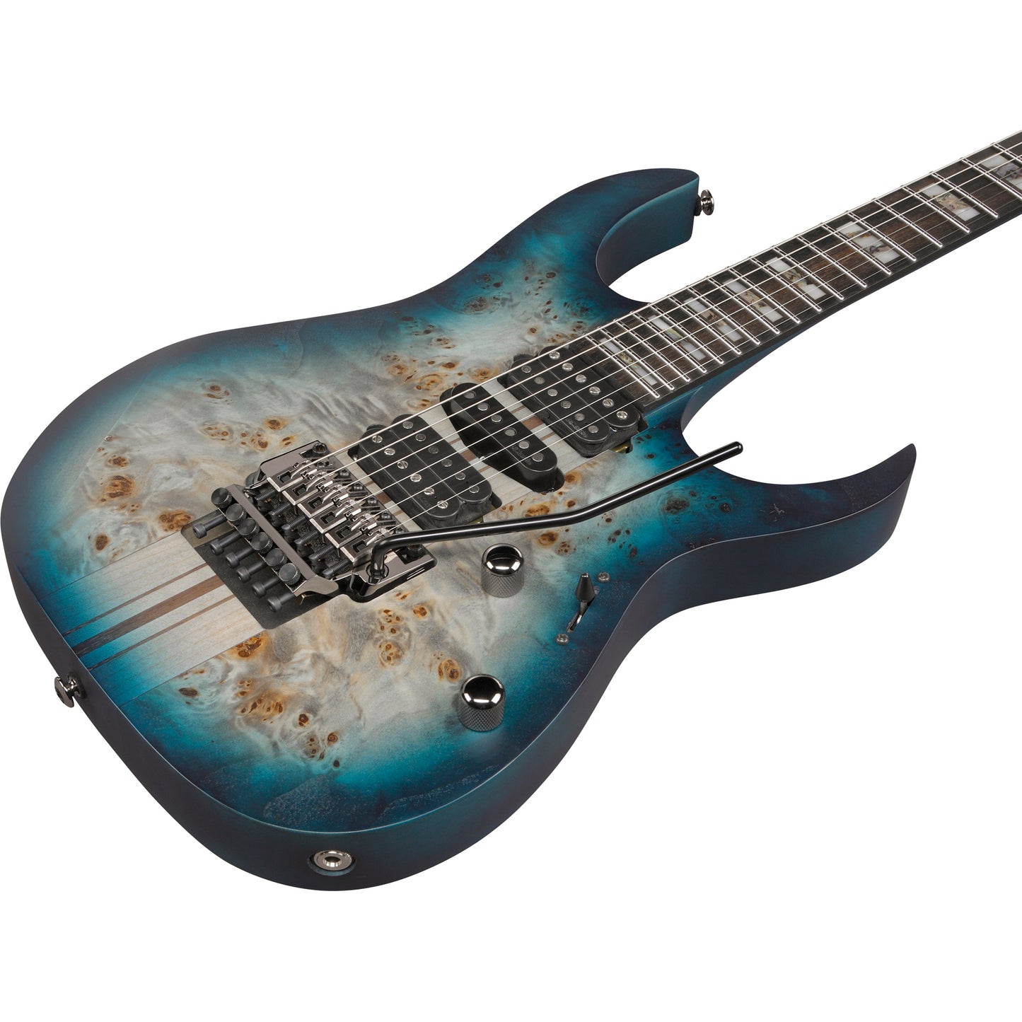 Ibanez RG Premium 6-String Electric Guitar - Cosmic Blue Starburst Flat