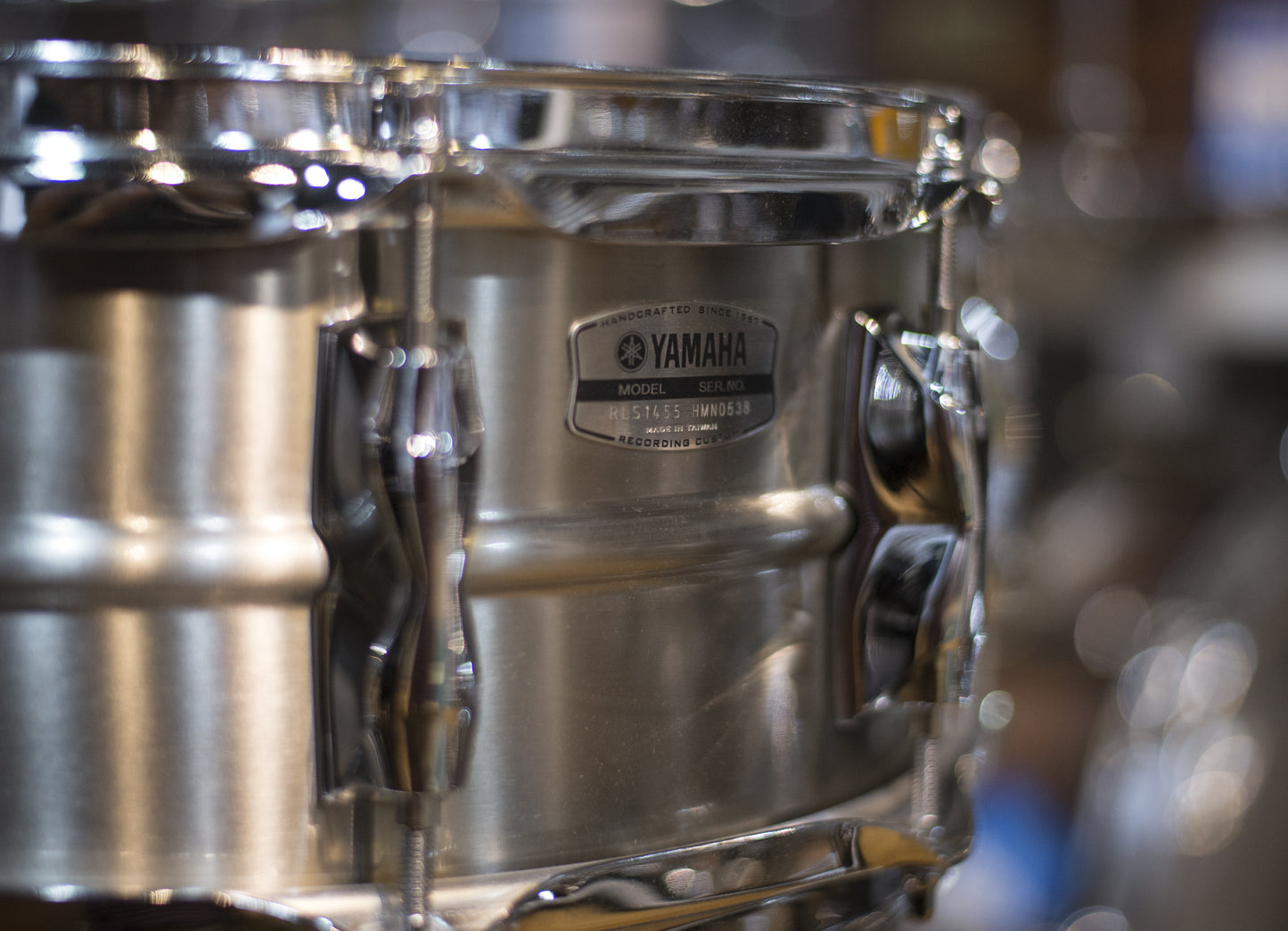 Yamaha Recording Custom Snare Drum 5.5x14" Stainless Steel (RLS1455)