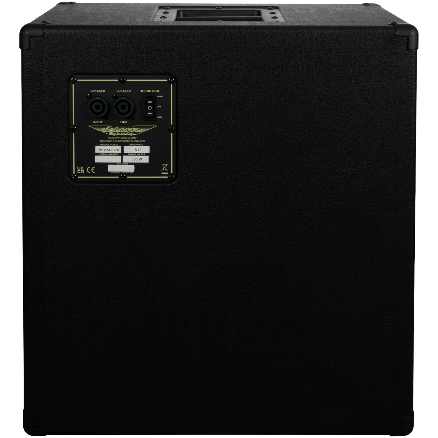 Ashdown Rootmaster 115T-EVO III 300 Watt Lightweight 15” Bass Cabinet Amplifier