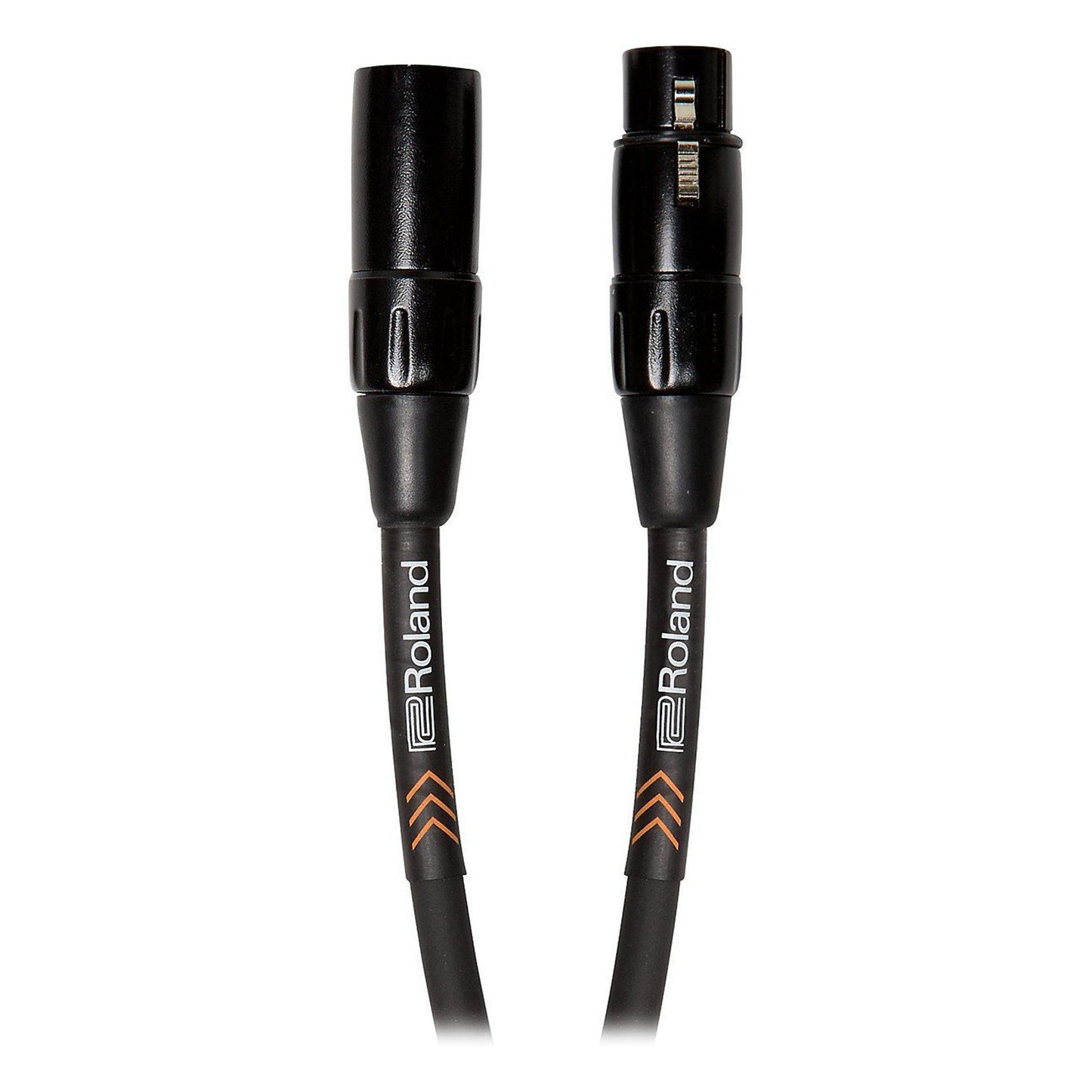 Roland Black Series Heavy-Duty XLR to XLR Balanced Microphone Cable (3')