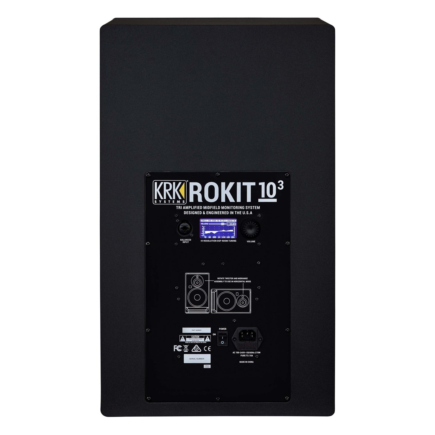 KRK ROKIT 10-3 G4 10" 3-way Powered Studio Monitor