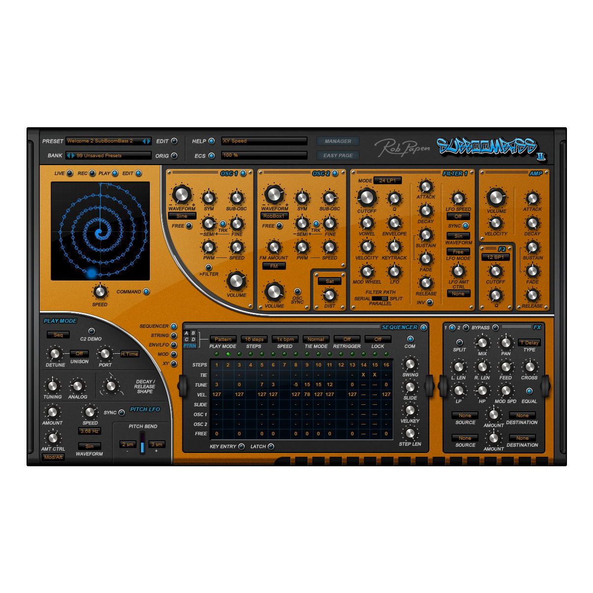 Rob Papen SubBoomBass 2 Virtual Instrument