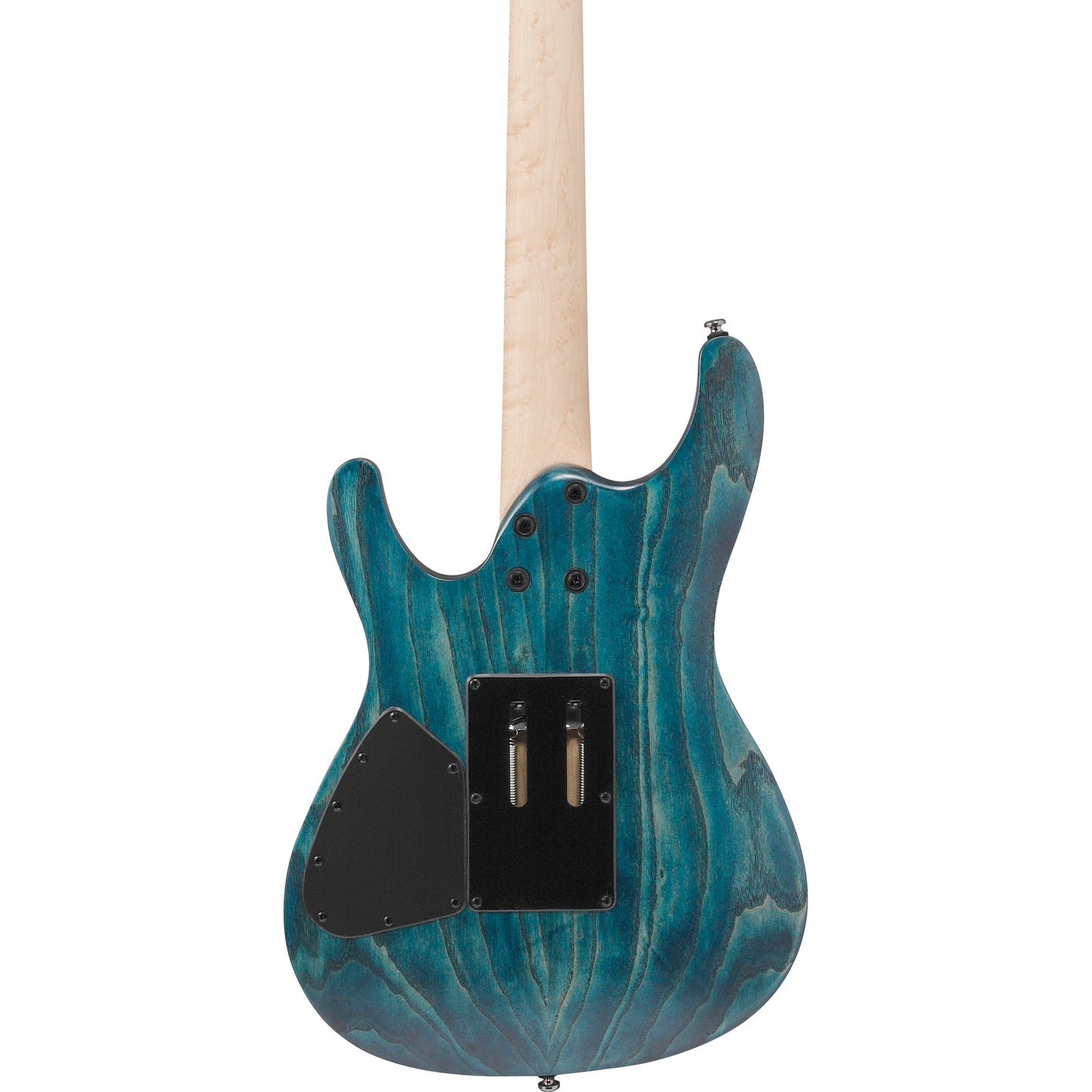 Ibanez S520AH S Standard 6-String Electric Guitar - Cosmic Blue Stained Flat