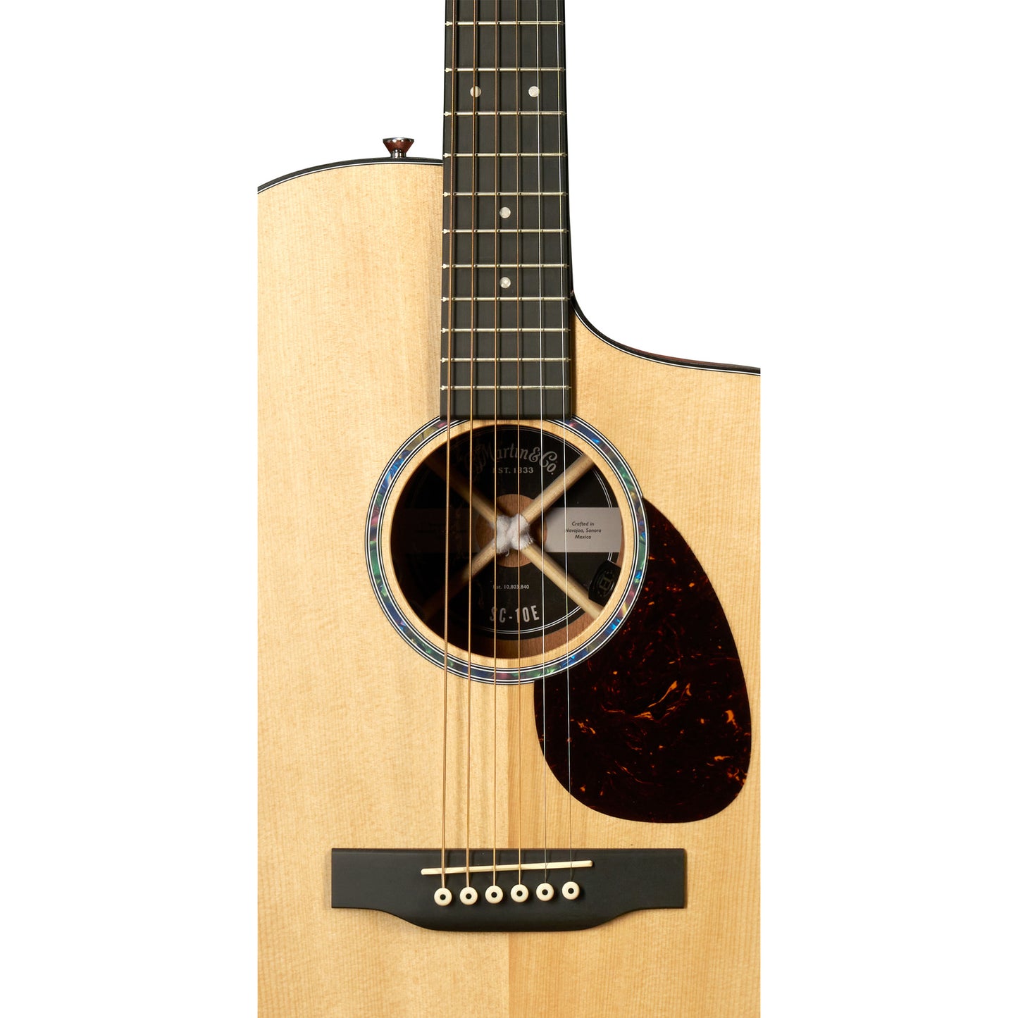 Martin SC-10E Spruce Road Series Acoustic Electric Guitar - Natural