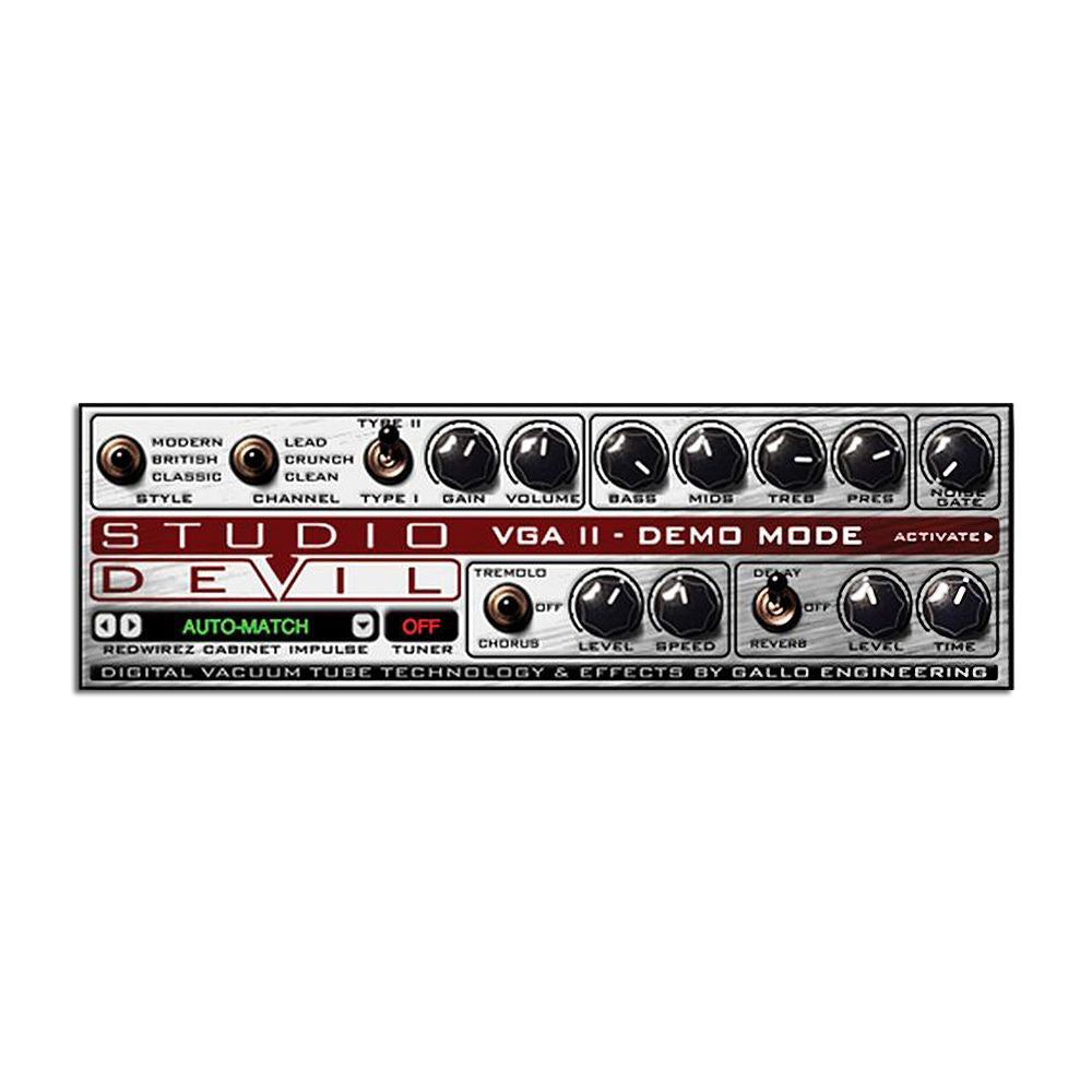 Studio Devil Virtual Guitar Amp II Plug-in